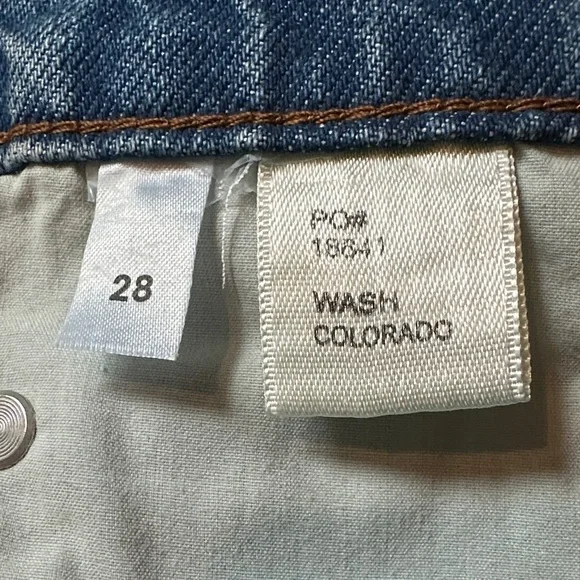 Reformation Classic Blue Jean Shorts - Picture 3 of 3